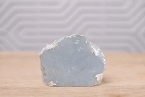 Angelite (Blue Anhydrite) Freeform Standing Crystal Specimen from Peru - 251g - Picture 1 of 6