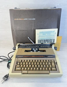 Smith Corona Enterprise XT Electric Typewriter w/ Carry Case. Working - Picture 1 of 24