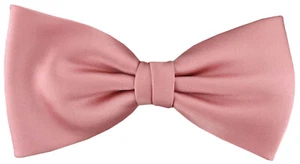 vorgebundene TigerTie Satin Fliege - Farbe Uni einfarbig + Geschenkbox - Bild 1 von 20