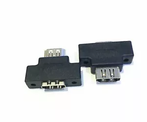HDTV Female to HDMI Female Adapter Connector with Panel Mount - Picture 1 of 10