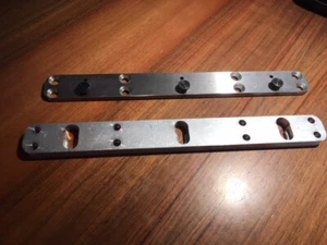 Reggimensola ad incasso a scomparsa altezza 3 cm lunghezza 28 cm spessore 5+10 - Foto 1 di 3