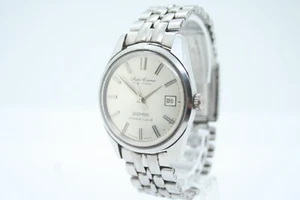[EXC+3] Vintage Seiko Chronos Self Dater 718990 Hand-Winding Date Silver Dial - Picture 1 of 11