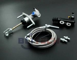 Fit 92-01 Honda Prelude Master & Slave Cylinder & Clutch Line Kit - Picture 1 of 1