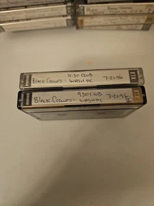 BLACK CROWES - 9:30 CLUB WASHINGTON DC 7-21-96 CASSETTE TAPE 2 TAPE SET - Picture 1 of 4