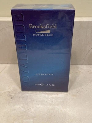 Brooksfield Royal Blue 男士剃须后 1.7 液量盎司全新未拆封盒 — 第 1/4 张图片