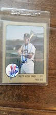 1988 PROCARDS SIGNED AUTO ROOKIE CARD MATT WILLIAMS FIREBIRDS GIANTS INDIANS 56