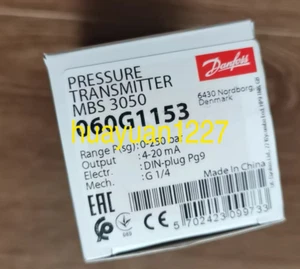 NEW Danfoss MBS3050 060G1153 Pressure sensor Fast delivery Exempt from postage/y - Picture 1 of 1