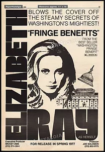 Washington Fringe Benefit__ELIZABETH RAY__Orig. 1976 Trade print AD promo_poster - Picture 1 of 1