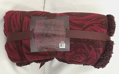 Hard Rock - Soft  Throw Blanket 60"x50" Guitar & Roses New 40.00 - Image 1 of 4