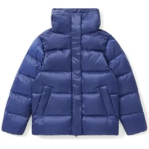 NWT Everlane Cobalt Re:Down Puffy Puff Water Resistant Hooded Jacket Size XS - Picture 1 of 10