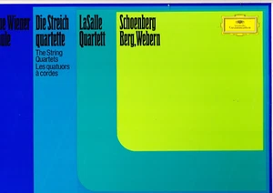 DGG STEREO - LASALLE QT - SCHOENBERG BERG WEBERN - NEUE WIENER SCHULE - 5LP NM - Picture 1 of 1