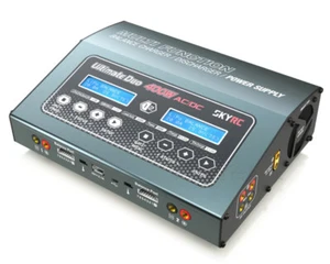 SkyRC SK100123 Caricabatterie D400 LiPo 1-7S 20A 2x200W AC/DC modellismo - Foto 1 di 8