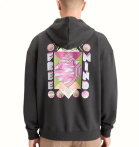 Scotch & Soda Amsterdam Hombres Free Your Mind Talla M Sudadera con Capucha Pullover Sudadera NUEVO - Imagen 1 de 11