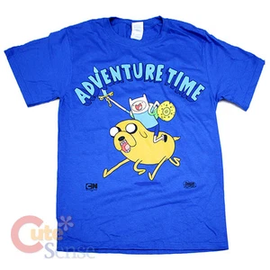 Adventure Time Men Size T Shirt Tee 4 Size Riding Jake - Picture 1 of 1