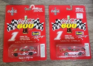  2 NEW SEALED 1998 Revell Racing 1/64 Nascar Diecast 1 Coca-Cola 600 Monte Carlo - Picture 1 of 4