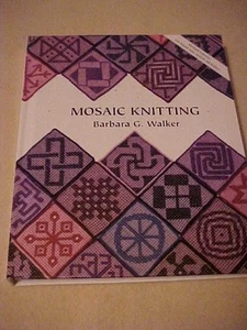 Mosaic Knitting Barbara G. Walker HB Book - Picture 1 of 4