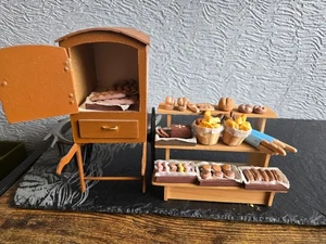 doll house country baker street market stall with barrow all included 1.12th - Picture 1 of 6
