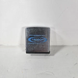 Nastro tascabile Zippo vintage misuratore Calgon Corporation divisione gestione acqua - Foto 1 di 7