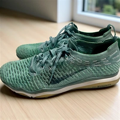 Nike Mujer Air Zoom Fearless Flyknit Mica Azul Ahumado 850426-401 Talla 8.5 Usado en Excelente Condición Foto 1 de 4