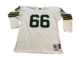 1969 Ray Nitschke #66 Packers Mens Mitchell & Ness AUTHENTIC 50th Jersey  SZ 48 - Picture 1 of 23