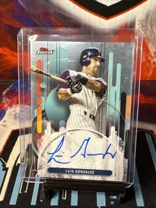 2025 Topps Finest Luis Gonzalez Auto Diamondbacks - Picture 1 of 1