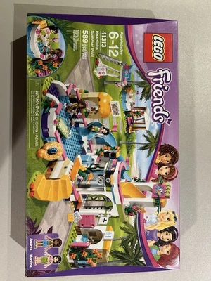 LEGO Friends: Heartlake Summer Pool (41313) Usado 100% Completo con Manual RETIRADO Foto 1 de 2