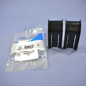 Leviton 49265-CR1 Black Versi-Duct Patch Cord Cable Bend Radius Organizer Router - Picture 1 of 5