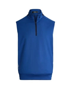 RLX Ralph Lauren Herren Stretch Jersey Quarter-Zip Trägertop Strand Royal, M - Bild 1 von 4