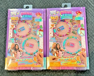 Anna & Erin Bff Bracelets Bands Sticki Rolls Sticker Wearable, Limited EditionX2 - Picture 1 of 3