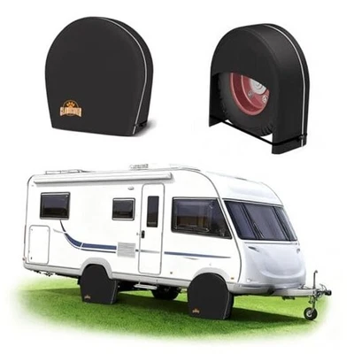 Juegos de 2 cubiertas de neumáticos para RV, camión, SUV, remolque cámper, MPV y furgoneta, servicio pesado  Foto 1 de 4