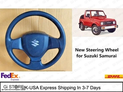 Volante 4ta generación con bocina para Suzuki Samurai Sj410/SJ413 - OEM Suzuki Foto 1 de 4