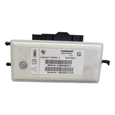 Modulo Aribag BMW X3 F25 ECU 6807633 - Immagine 1 di 4