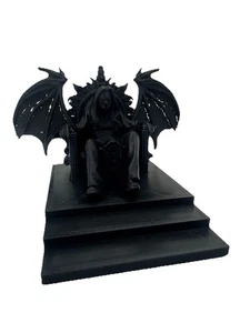 Black 4.5" PLA Ozzy Osbourne Gothic Final Throne Figur Rock Sammlerstück - Bild 1 von 4