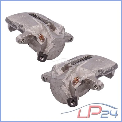 2x ÉTRIER DE FREIN AVANT GAUCHE+DROIT POUR VW JETTA 2 1986-91 PASSAT 35I 32B - Photo 1/4