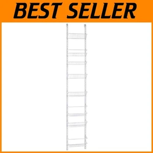 Versatile Wall or Door Mount Rack with Adjustable Baskets - Picture 1 of 9