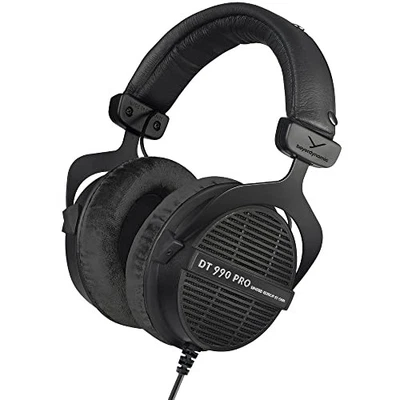 Beyerdynamic DT990 Pro Over-Ear Studio Headphones Open-Back 80Ω Black From Japan - Image 1 of 4