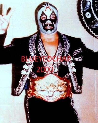 MIL MASCARAS WRESTLER 8 X 10 WRESTLING PHOTO NWA WWWF - Image 1 of 1