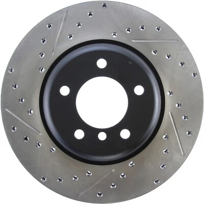 Rotor de freio a disco lateral dianteiro passageiro Stoptech para BMW (127.34104R) - Imagem 1 de 4