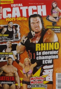 TOTAL CATCH (AUSSERSERIE) NR. 01H - RHINO: DER LETZTE CHAMPION ECW (INKLUSIVE POSTER) - Bild 1 von 1