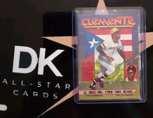 ROBERTO CLEMENTE 1987 DONRUSS/LEAF HALL OF FAME DIAMOND KING PUZZLE CARD NM - Picture 1 of 4