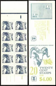 US Scott 1949a 20c Booklet BK 142a ~ RARE Plate #34 ~ 20 stamps ~ Jan 8, 1982 - Picture 1 of 2