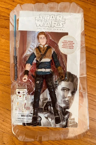 Star Wars The Black Series Cal Kestis First White Box Edition Cover