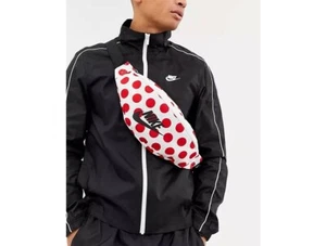 Marsupio Nike Heritage Waist Bag bianco rosso a pois (CK4287-100) molto raro! - Foto 1 di 12