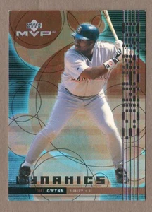 TONY GWYNN 1999 Upper Deck MVP DYNAMICS Insert Card #D9 San Diego Padres HOF 99 - Bild 1 von 1