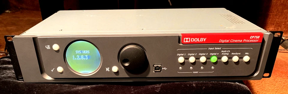 DOLBY CP-750 Digital Cinema 7.1 ch Audio  Processor-Current Software Update(#3) - Image 1 of 4