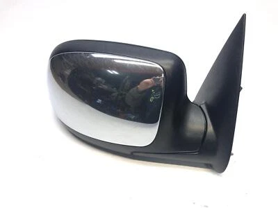 1999 - 2002 GMC Sierra 1500 RH Passengers Heated Power Door Mirror Chrome Cover - Image 1 of 4