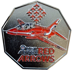 Red Arrows Tailfin Gedenkmünze - OFFIZIELL LIZENZIERT - LETZTE PAAR - Bild 1 von 4