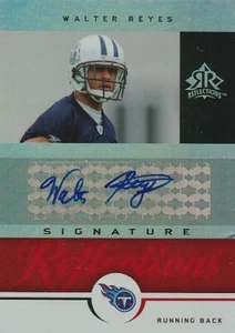 2005 Upper Deck Reflections Walter Reyes Tennessee Titans Autograph Auto Card - Picture 1 of 1