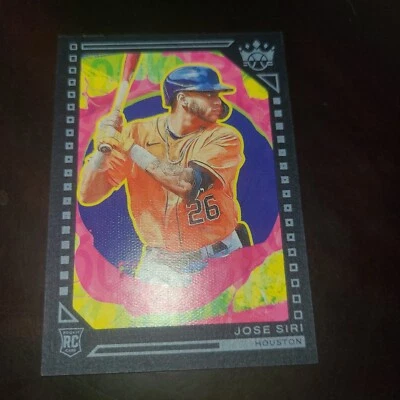 Jose Siri 2022 Panini Diamond Kings Baseball Blue Frame RC SP #144 Astros - Image 1 of 4