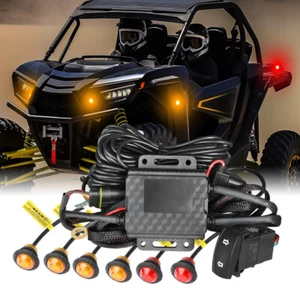 For Can-am Maverick X3 Max 2017-2023 New UTV Turn Signal Blinker Street Legal Ki - Picture 1 of 10